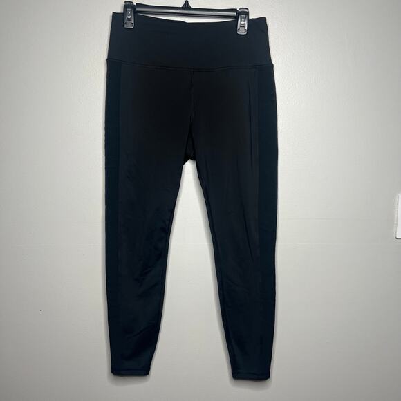 Spyder Active Women's Base Layer Pants Leggings Size Large Black Performance - Picture 1 of 12